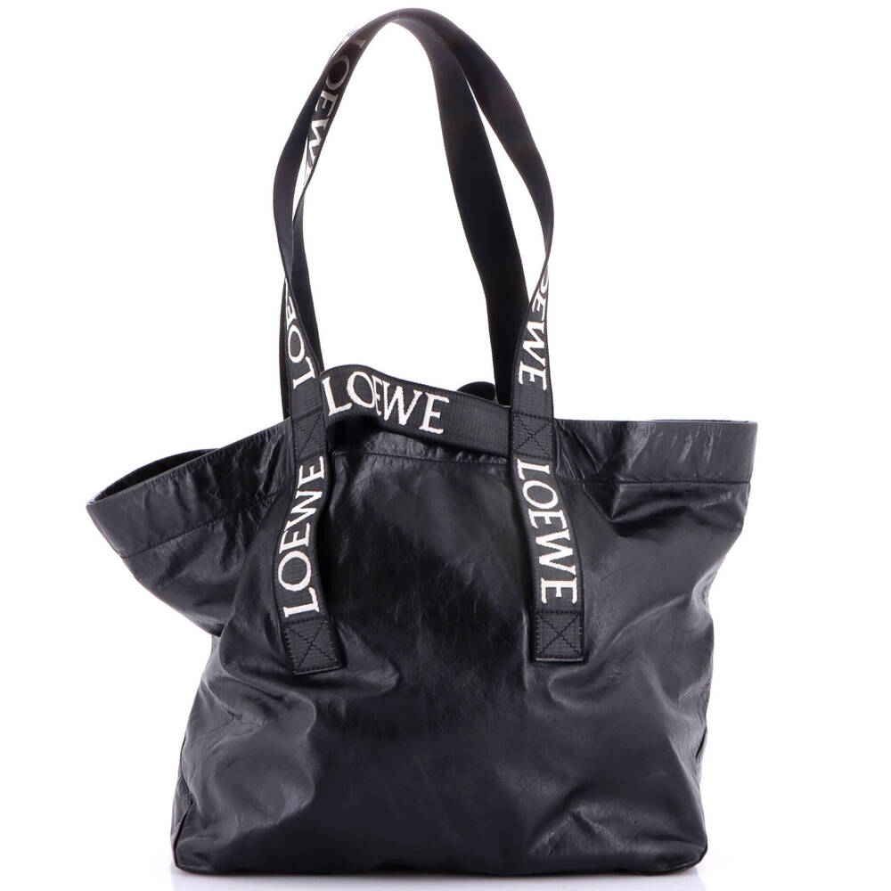 Loewe Large Fold Logo Strap Tote